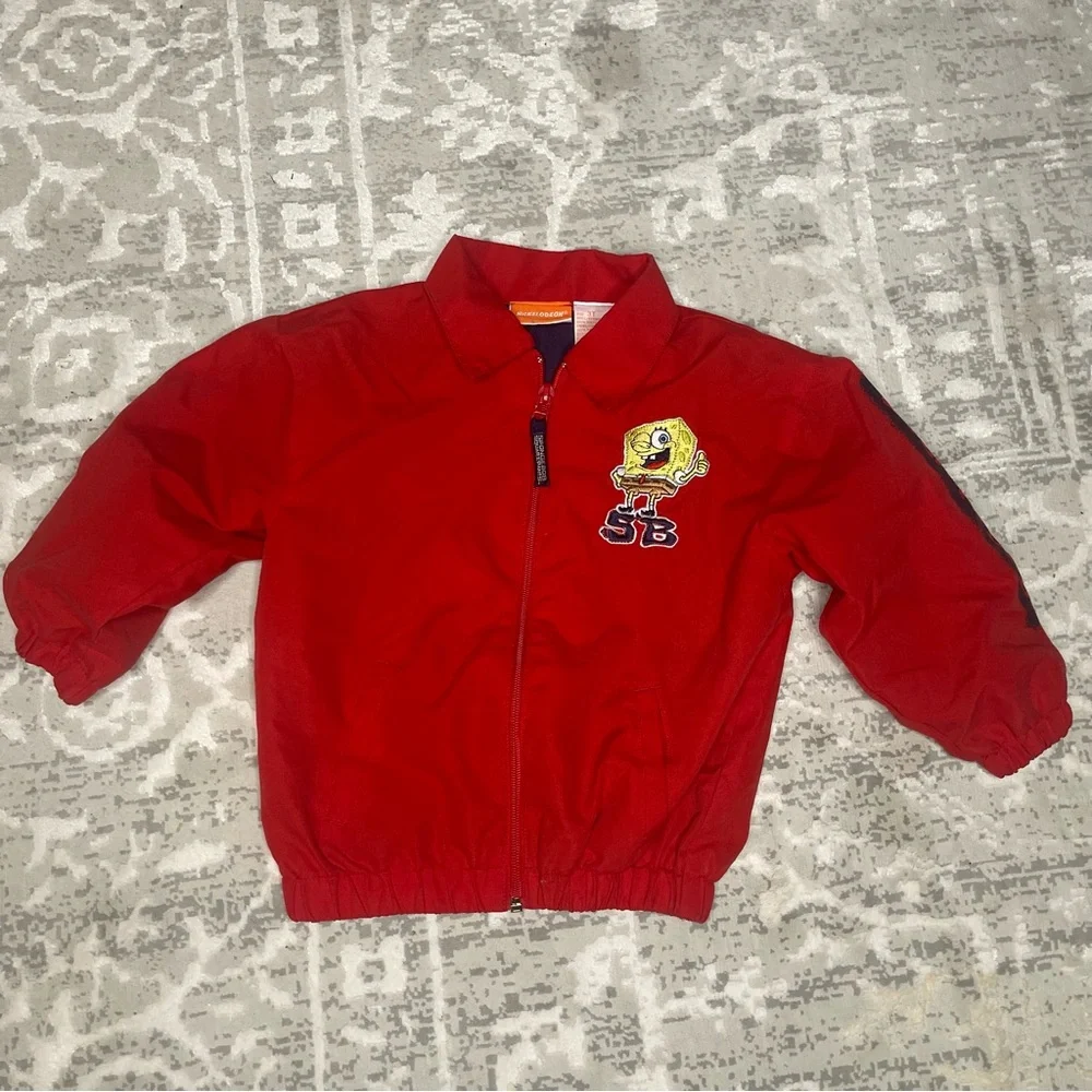 Sponge Bob Nickelodeon size‎ 3T track Jacket